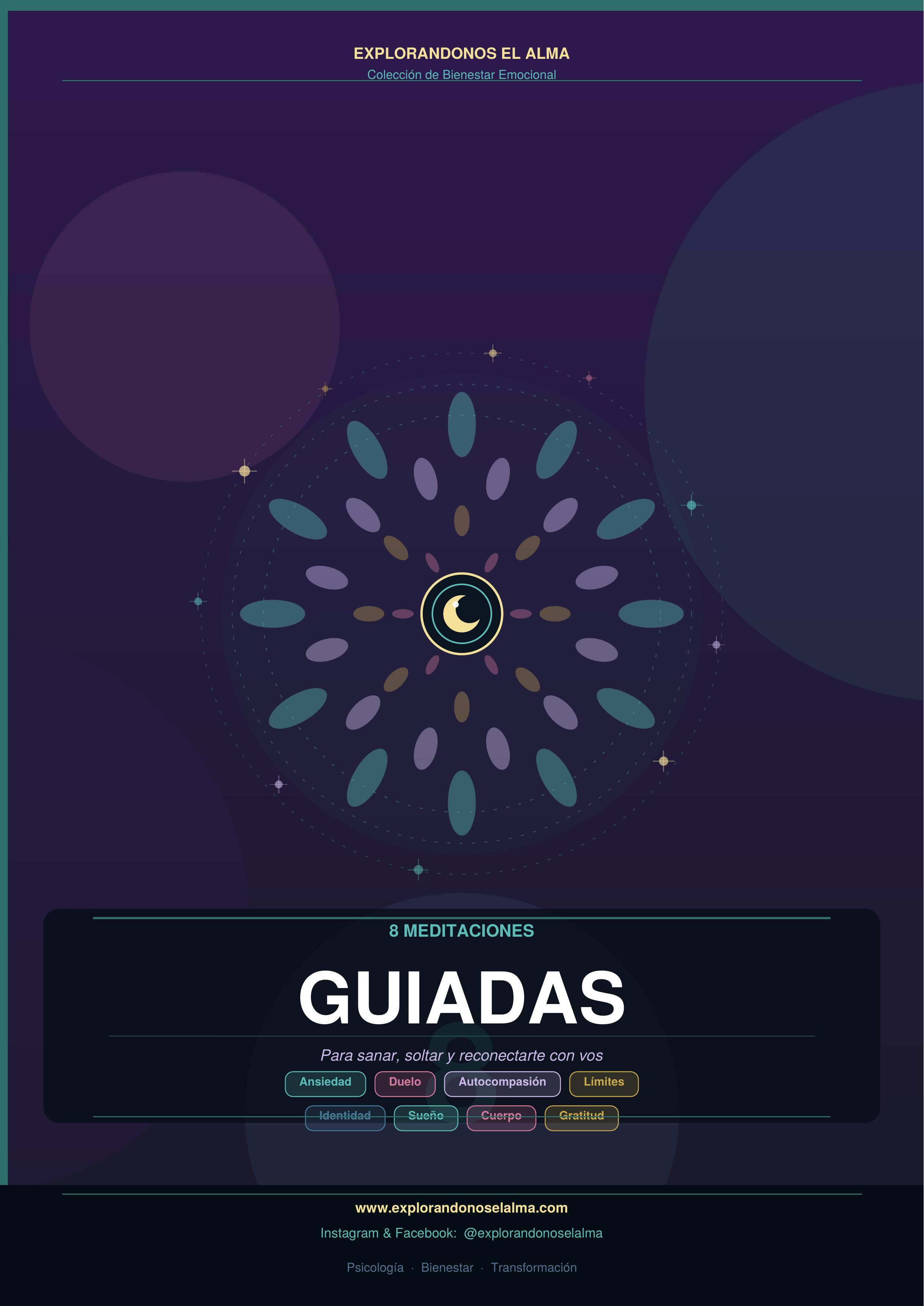 8 Meditaciones Guiadas — Para Sanar, Soltar y Reconectarte