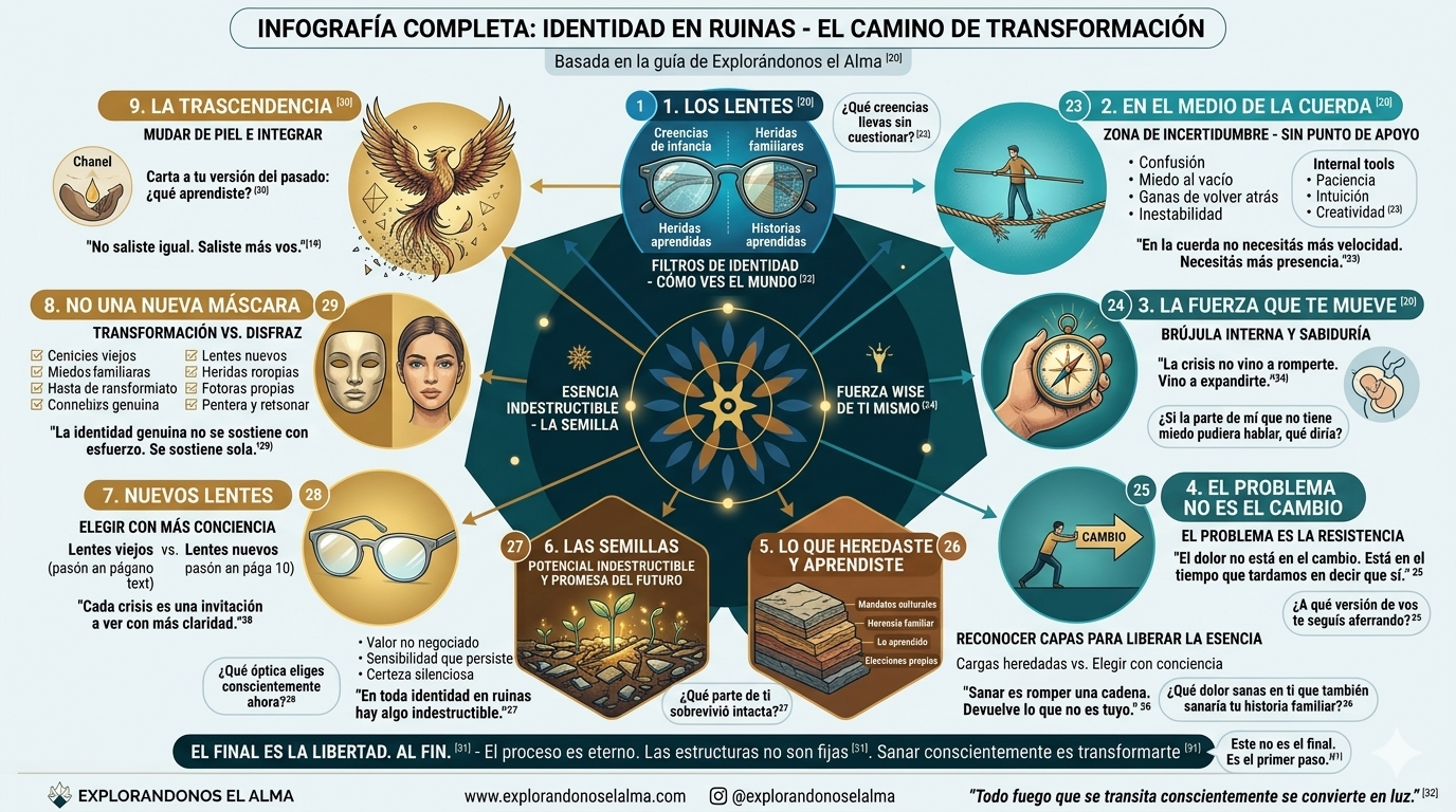 Identidad en Ruinas — Un camino para entender qué se rompe