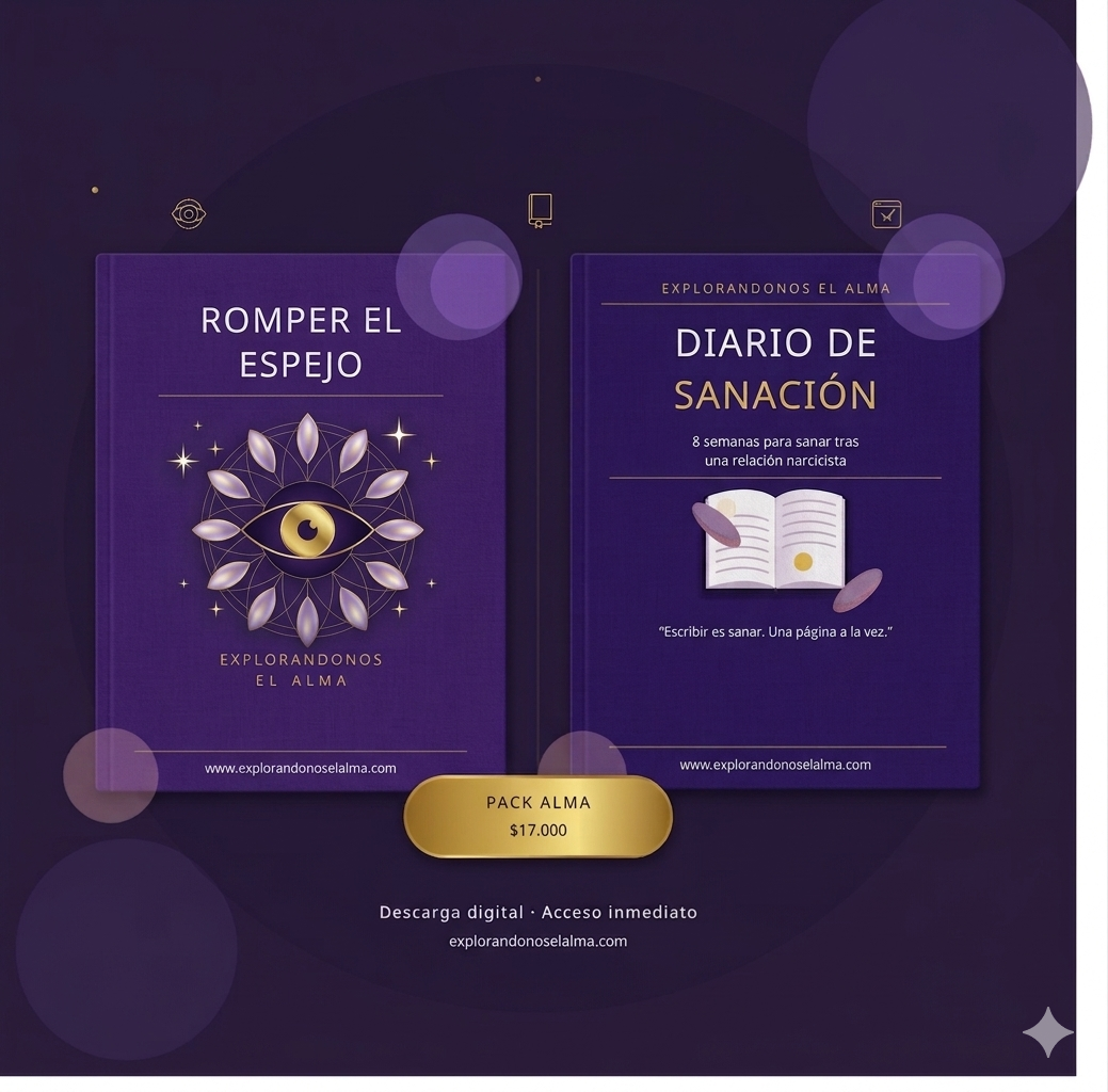 Pack Alma – Guía Romper el Espejo + Diario de Sanación en PDF