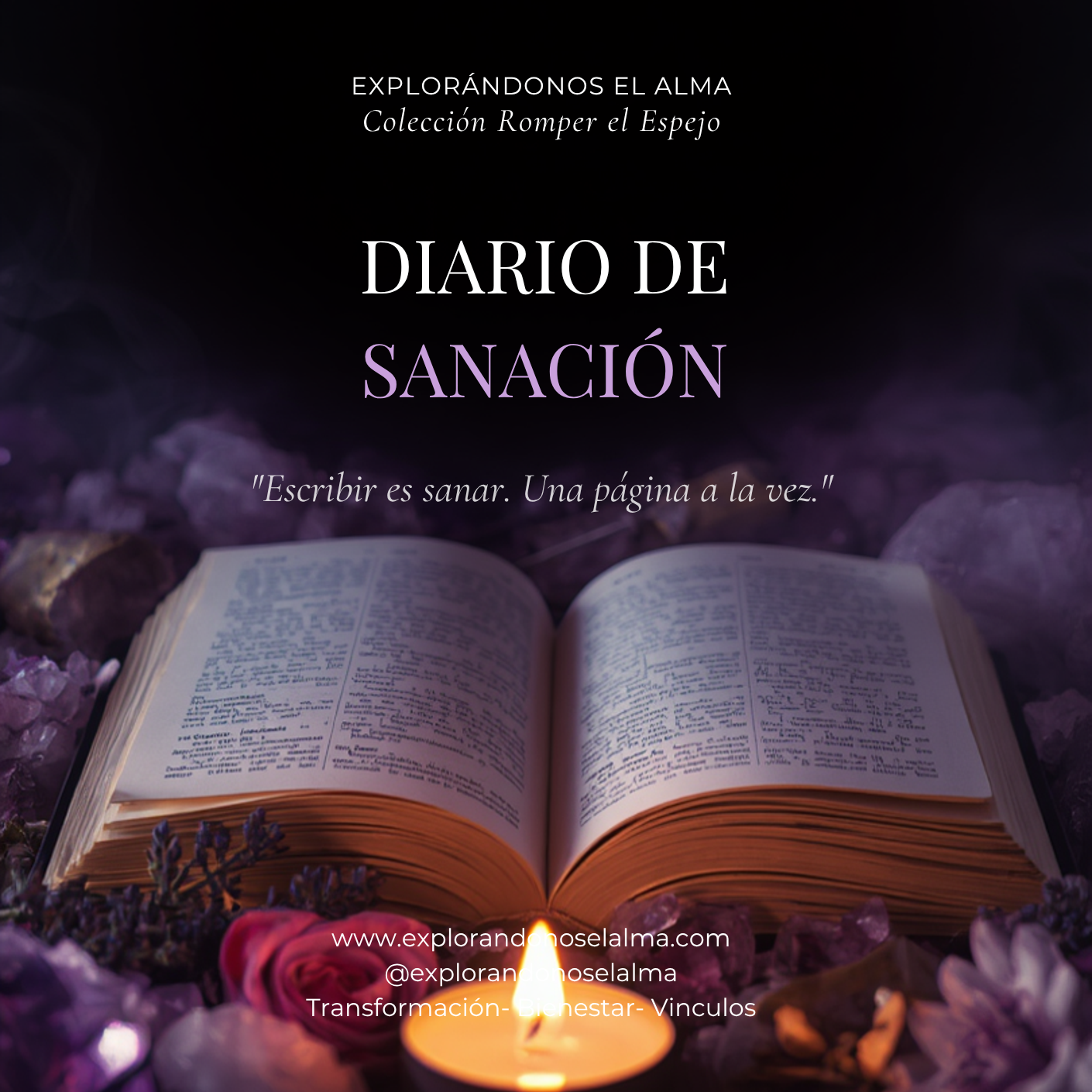 Diario Guiado de Sanación Emocional (PDF) – Romper el Espejo